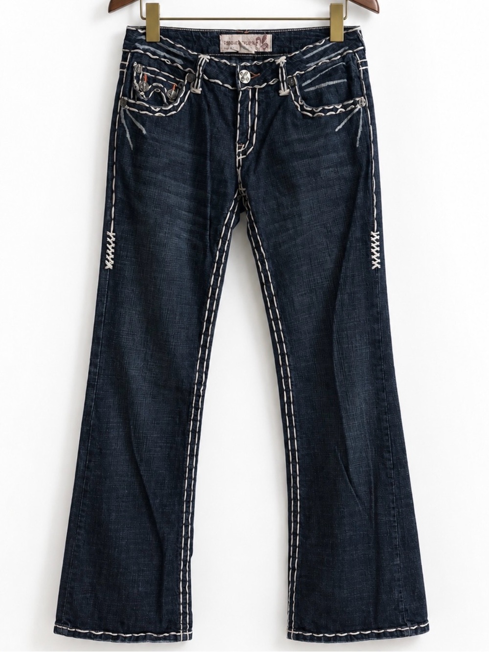 Laguna B Dark Blue Denim Jeans. Size 31